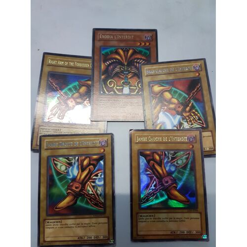 Carte Yugioh Exodia