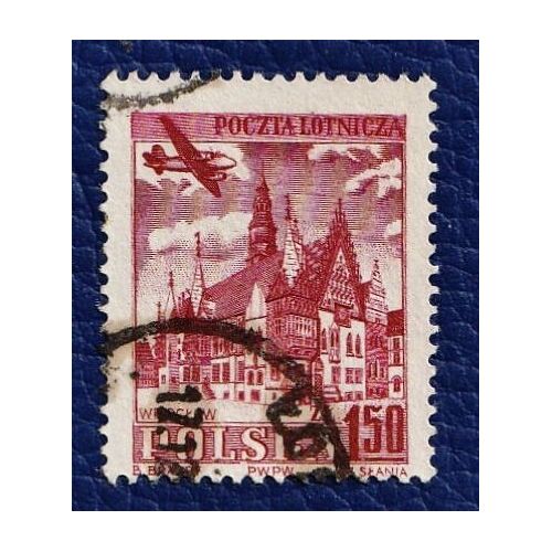 9 Timbres De Pologne " De 1952 À 1976