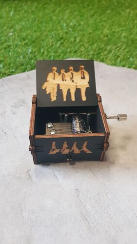 Boîte À Musique En Bois The Beatles - Let It Be - Personnalisable