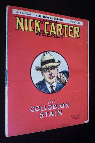 Nick Carter (Série Ii - N°8) : La Tache De Collodion