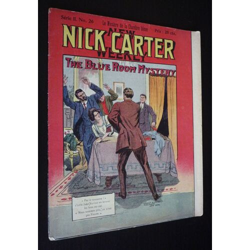 Nick Carter (Série Ii - N°26) : Le Mystère De La Chambre Bleue