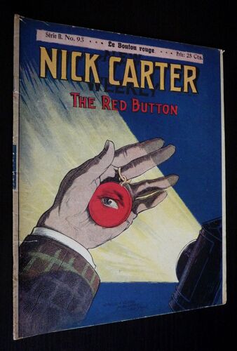 Nick Carter (Série Ii - N°95) : Le Bouton Rouge