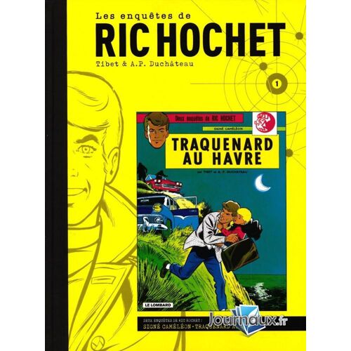 Ric Hochet La Collection : Traquenard Au Havre-Signé Caméléon