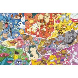 Puzzle Adulte Pokemon Alakazam - Tortank - Dracaufeu - Pikachu - Bulbizare - Magneton - Raichu - 5000 Pieces - Dessin Animé