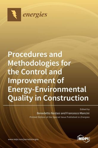 Procedures And Methodologies For The Control And Improvement Of Energy-Environmental Quality In Construction