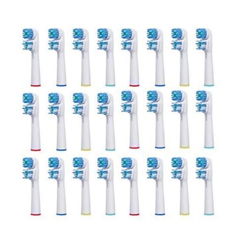 24 (6x4) - brosse remplacement pour les brosses à dents électriques Oral-B Dual Clean Braun, SB 417 A
