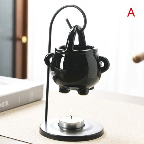 Brûleur d'huiles essentielles en céramique, chauffe-plat, support ci-après, diffuseur pour salon, décoration d'intérieur, cadeau de fusion