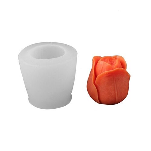 Moule À Gâteau Fondant En Silicone, Pivoines Tulipe, Bordure, Chocolat, Outils De Décoration De Gâteaux, Accessoires De Cuisson De Cuisine