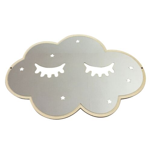 Miroir de maquillage en acrylique Ins-miroir décoratif irrégulier, outil de beauté cosmétique