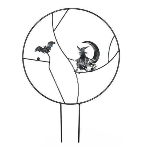 Treillis De Jardin En Fer Pour Plante Grimpante, Chauve-Souris De Sorcière D'halloween, Plante D'intérieur, Outil Pour Plante Domestique, Cadeau Pour Amoureux Des Plantes