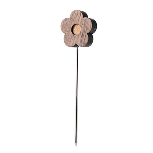 Fourchettes À Fruits En Bois Massif, Panneaux De Fruits De Dessin Animé, Ensemble De Fourchettes À Fruits En Forme De Fleur, Petites Fourchettes À Gâteaux Pour La Cuisine Des Restaurants