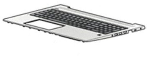 HP L45091-031 composant de notebook supplémentaire Boîtier + clavier (TOP COVER W/KEYBOARD CP UK)