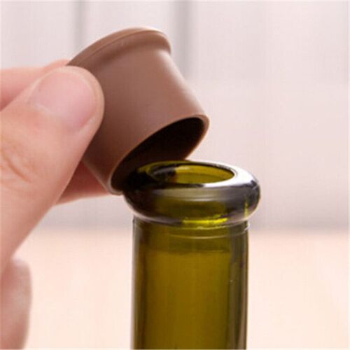 Bouchon De Bouteille De Vin En Silicone, Couverture De Bière, Bouchon De Bouteille De Boisson, Outils De Bar De Cuisine À Domicile
