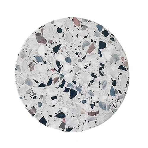 Tapis De Tasse Multifonctionnel Rond Naturel, Dessous De Verre Pour Boissons