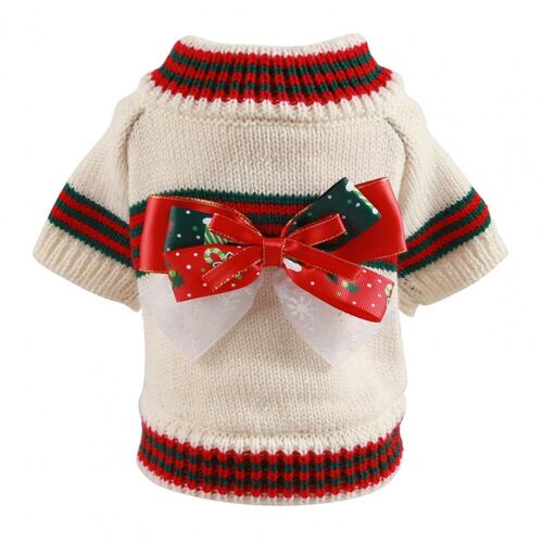 Joli Pull Longue Durée Pour Chien, Vêtements Pour Animaux De Compagnie, Fabrication Soignée, Garde Au Chaud, Éléments De Noël