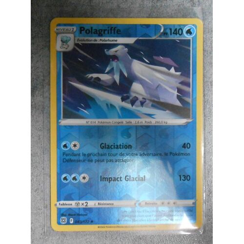 Polagriffe Reverse 043/172 - Eb9 - Stars Etincelantes - Vf