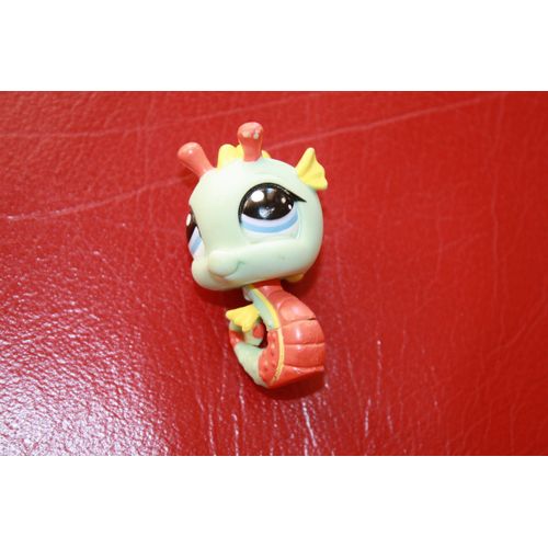 Littlest Petshop  1566 - Hippocampe Bleue Jaune