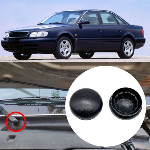 2x Avant Bras D'essuie-Glace Écrou Boulon Cache Culbuteur Pour Audi A6 C4 4a C5 4b C6 4f C7 4g 1995 - 2013 2014 2015 2016 2017 2018