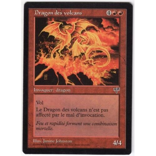 Dragon Des Volcans ( Volcanic Dragon ) - Mirage 201/350