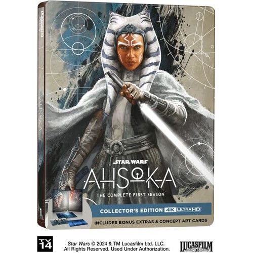 Ahsoka: The Complete First Season [Ultra Hd] 4k Mastering, Steelbook, Subtitled, Bilingual Packaging
