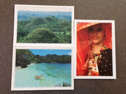 Lot De 3 Cartes Postales Des Philippines