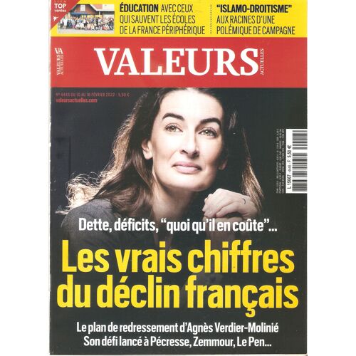 Valeurs Actuelles 4446 Les Vrais Chiffres Du Declin Francais