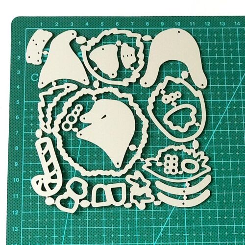 Matrices De Découpe En Métal, Pochoir De Noël Pour Bricolage, Scrapbooking, Carte D'album En Papier