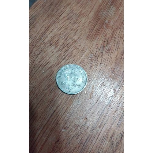 Monnaie Argent 20 Centimes Napoleon A 1967