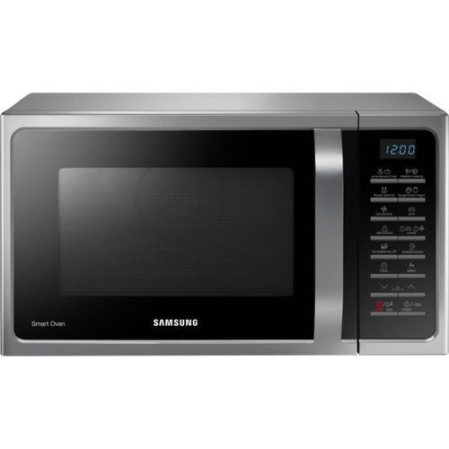Samsung MC28H5015AS - Four micro-ondes combiné - grill - pose libre - 28 litres - 900 Watt - argent inoxydable néo
