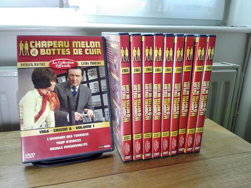 Chapeau Melon Et Bottes De Cuir - Intégrale Saison 6 En 10 Dvd