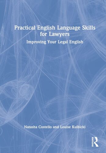 Practical English Language Skills For Lawyers
