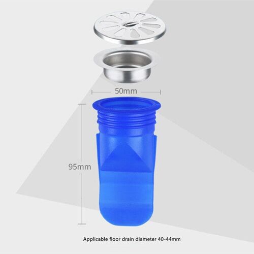 Drain de sol en Silicone Anti-odeur, déodorant, contrôle des insectes, anneau d'égout, salle de bains, Machine à laver, Anti-reflux, scellant
