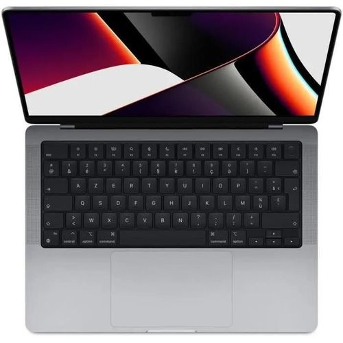 MacBook Pro Retina 14" 2021 Apple M1 Max 3,2 Ghz 64 Go 2,048 To SSD Gris Sidéral - Reconditionné - Très bon état
