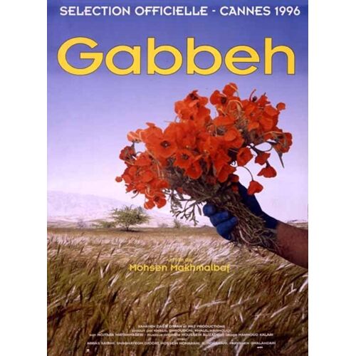 Gabbeh - Véritable Affiche De Cinéma Pliée - Format 120x160 Cm - De Mohsen Makhmalbaf Avec Abbas Sayah, Shaghayeh Djodat, Hossein Moharami - 1996