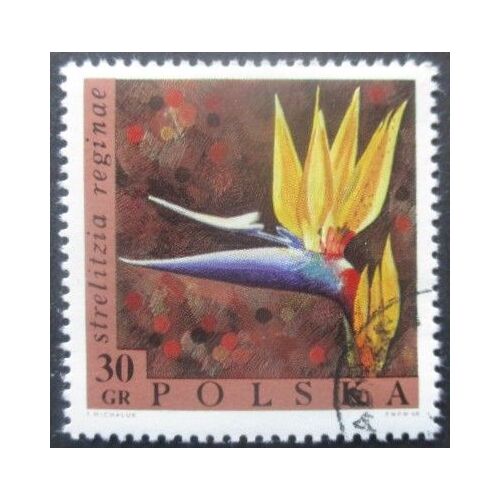 Pologne N°1688 Fleurs Oblitéré