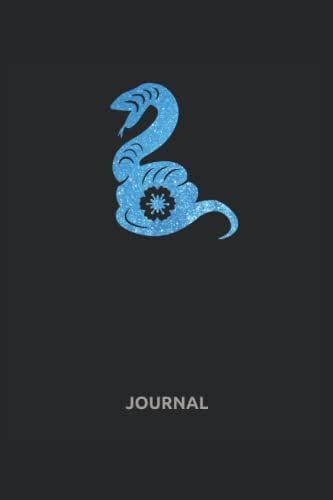 Journal: Chinese Zodiac Snake, Aesthetic Notebook With 26 Pages Yearly And Monthly Planner For Two Years, 170 Dotted Pages For Notes, 6" X 9"