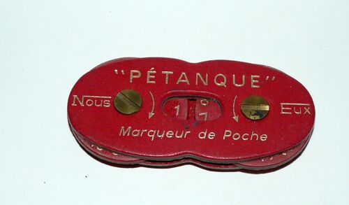 Marqueur De Poche Pétanque, Pub Intégrale Pétanque