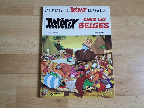 Astérix Chez Les Belges - Album Cartonné - Eo - 1979