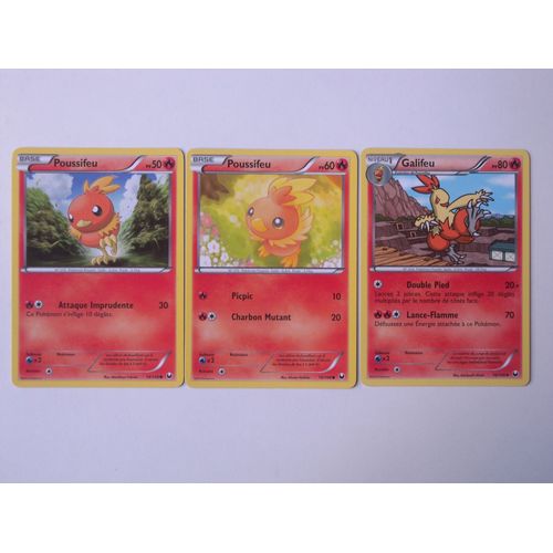 Explorateurs Obscurs - Poussifeu (14) + Poussifeu (15) + Galifeu (16/108)