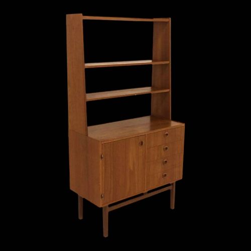 Secrtaire Scandinave En Teck Hovmantorps Sude 1960 Bois