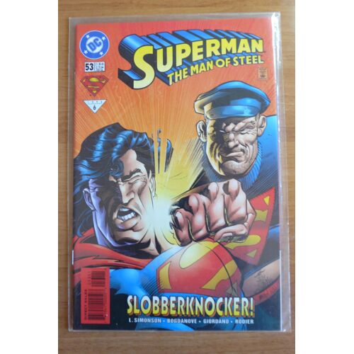 Superman The Man Of Steel Slobberknocker - Dc Comics 53 Feb 96