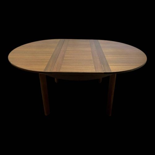 Table Ronde Scandinave Marron