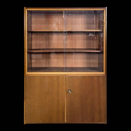 Vitrine Des Annes 70 En Teck Bois