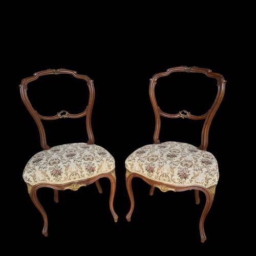 Chaises de chambre Louis XV bois