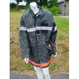 Sapeurs Pompiers Veste D'intervention Cuir De Reforme