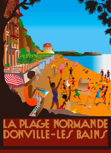 Affiche Donville Les Bains