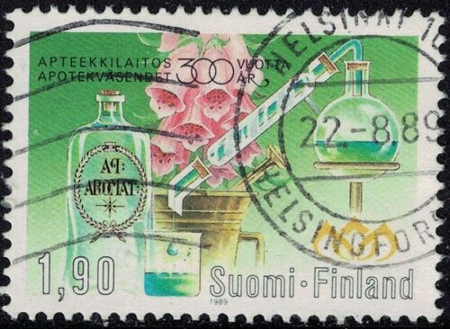 Finlande 1989 Oblitéré Used 300 Ans Des Pharmacies Finlandaises Y&t Fi 1050 Su