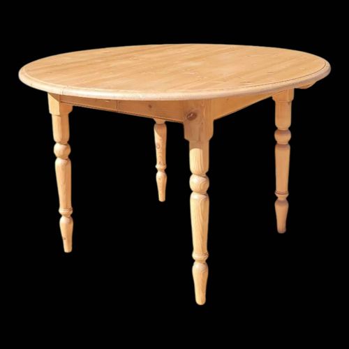 Table Ronde Rnove Avec 3 Rallonges Bois