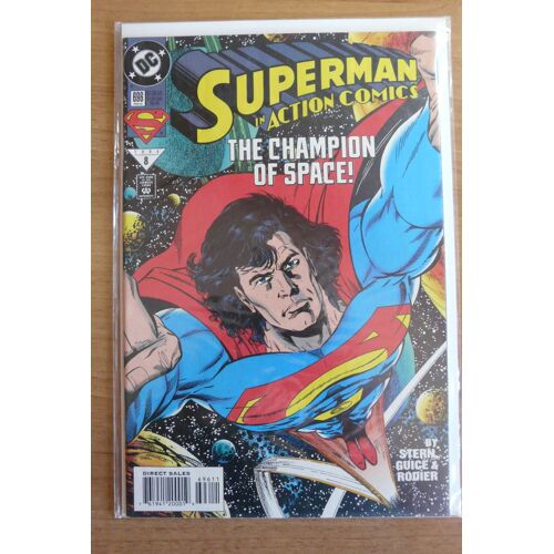 Superman In Action Comics The Champion Of Space - Dc Comics 696 Feb 94