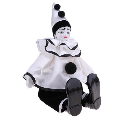 Poupée Clown En Porcelaine Pour Enfants, Jouets, Cadeaux, Décoration D'Halloween Et De Noël